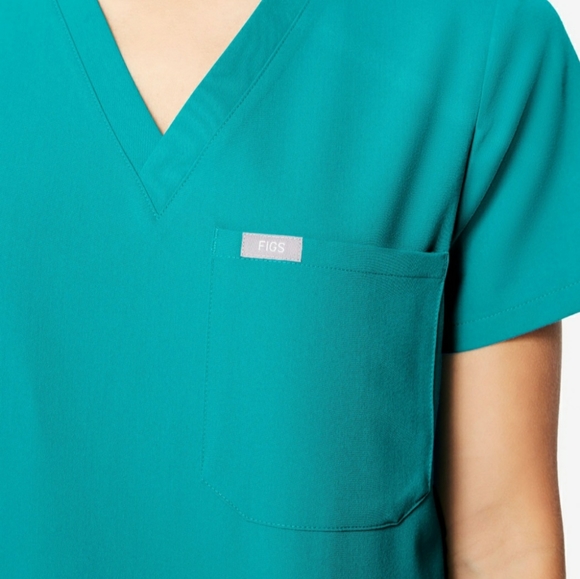 ⛑Figs Teal Catarina (XXS)⛑ - Picture 2 of 9